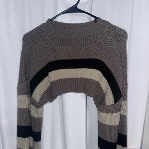 SHEIN Drop Shoulder Cropped Cardigan